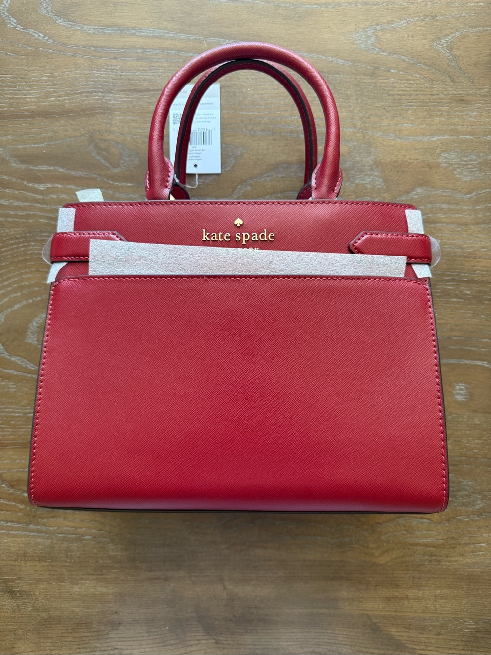 kate spade Red Leather Top-Handle Satchel